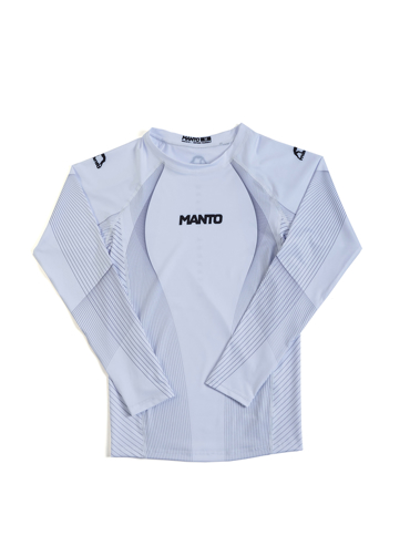 MANTO FLOW RASHGUARD -WHITE